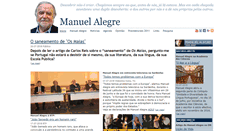 Desktop Screenshot of manuelalegre.com